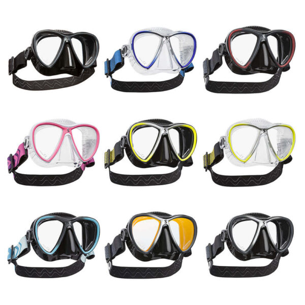 Scubapro Synergy Twin Dive Mask With Comfort Strap All Colours
